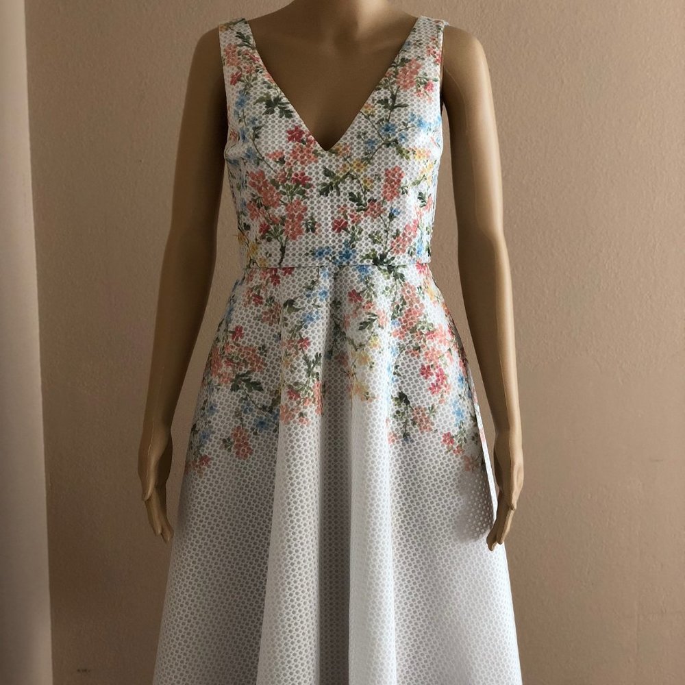 Erin Midi Floral Dress Size 0